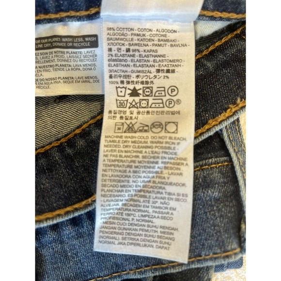 NEW Levis 505 Regular Fit Classic Men’s Jeans Size 40x32 Blue Cotton Den… - Picture 9 of 9
